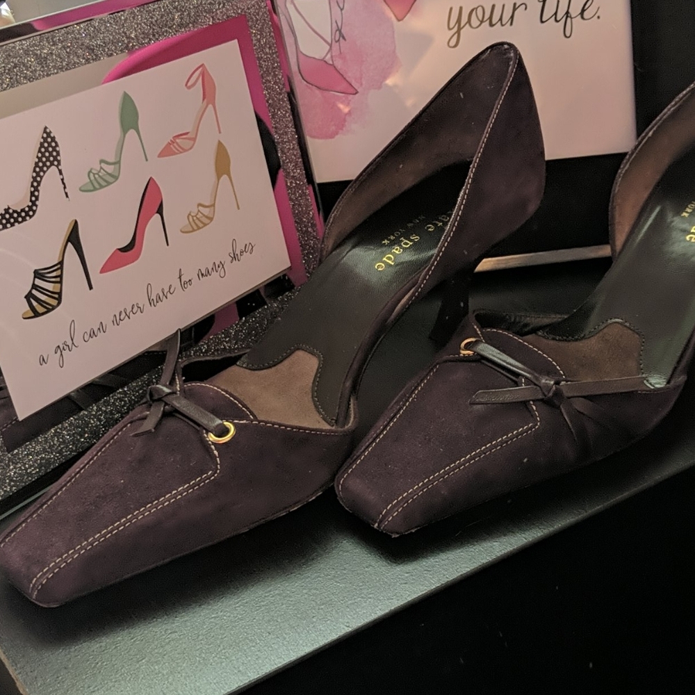 Kitten heel Kate Spade shoes